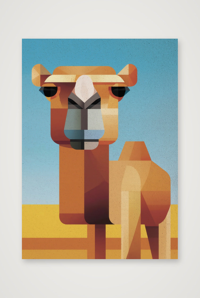 A Face Made of Dunes — A3 (30×42cm, 12×17") Print only