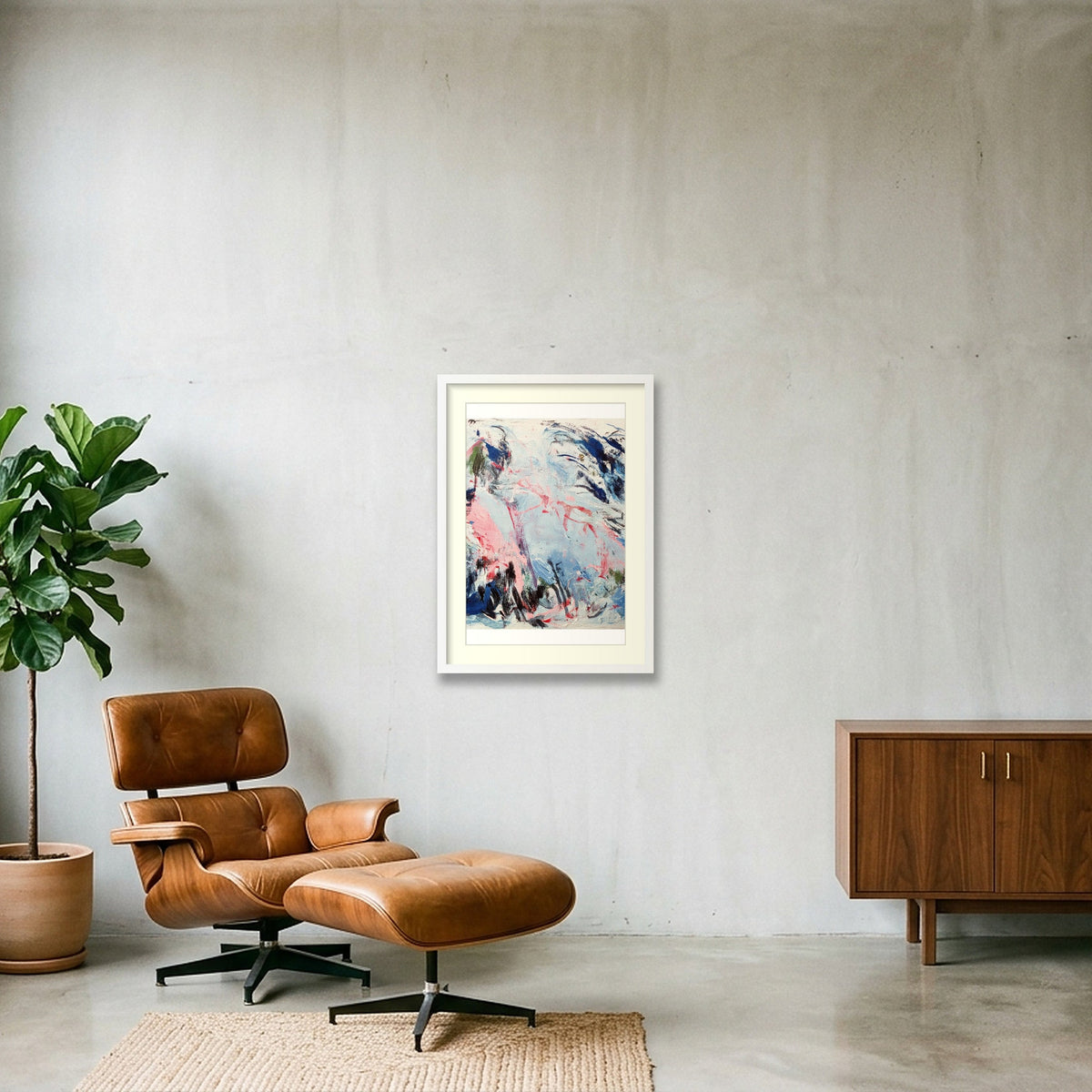 Winds of Memory — A2 (42×59cm) White Frame