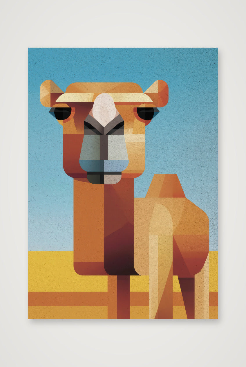A Face Made of Dunes — 70×100cm, 28×39" Print only